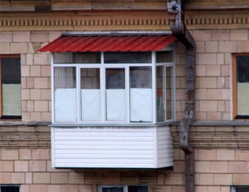 Крыши балкона и лоджий