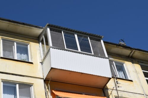 Классификация балконных крыш